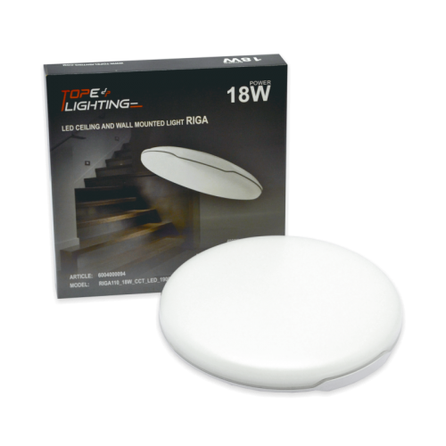 18W ceiling and wall mounted luminaire RIGA